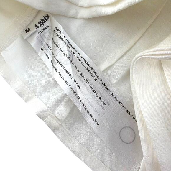 Cult Gaia Women's Off White Janette Top Size M - Picture 8 of 10